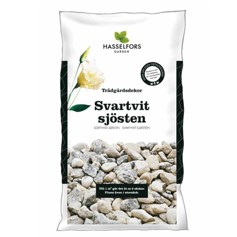 Hasselfors svartvit sjösten, 15kg, 24st, Halvpall - Fraktfritt