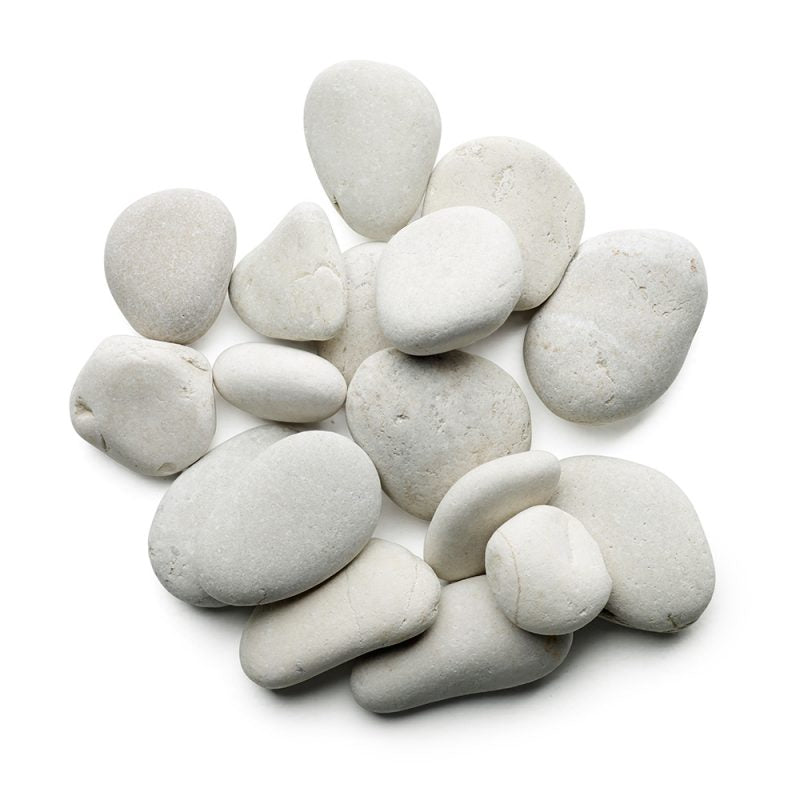 Hasselfors vit pebbles, 7kg, 40st, Halvpall - Fraktfritt