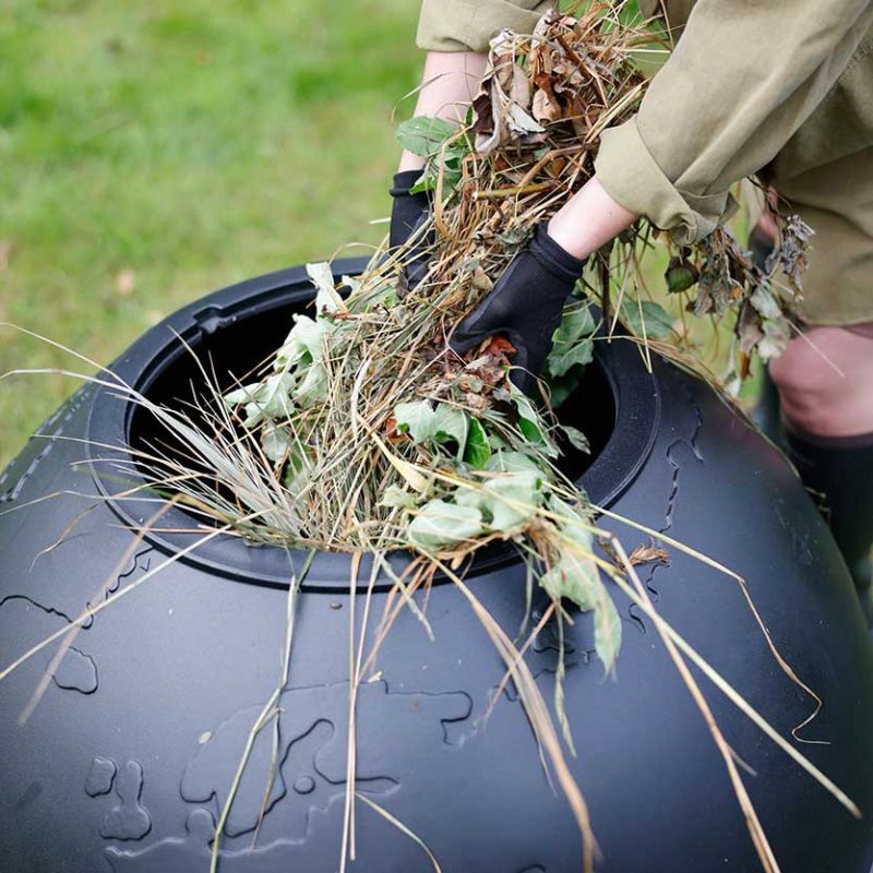 Hasselfors trädgårdskompost, jordglob, 310 liter, 1 st - Fraktfritt