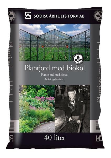 Södra Århults plantjord med Biokol, Helpall